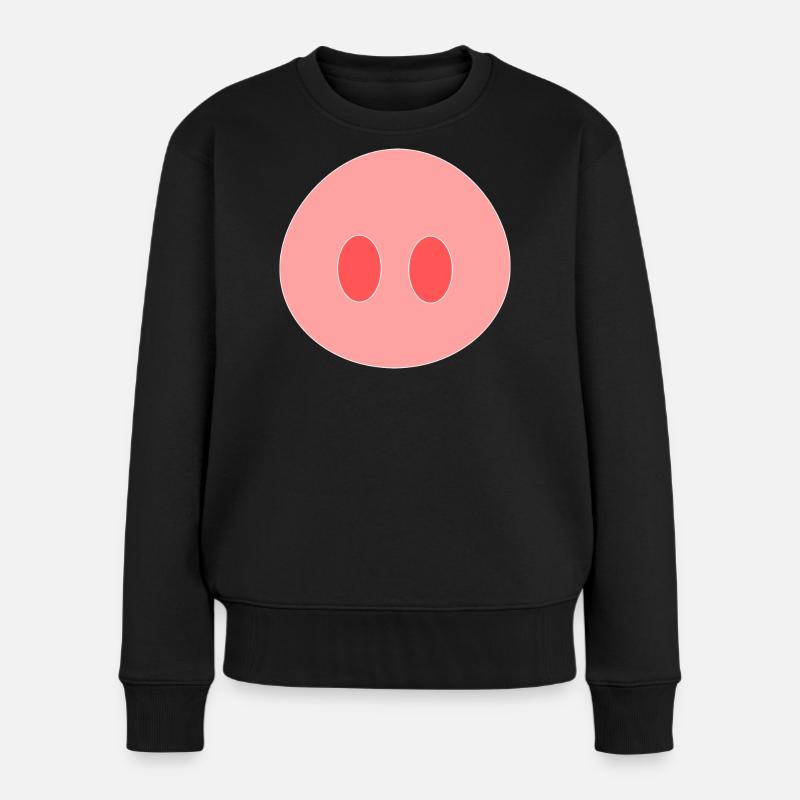 Cochon - Pull Premium bio Femme - noir