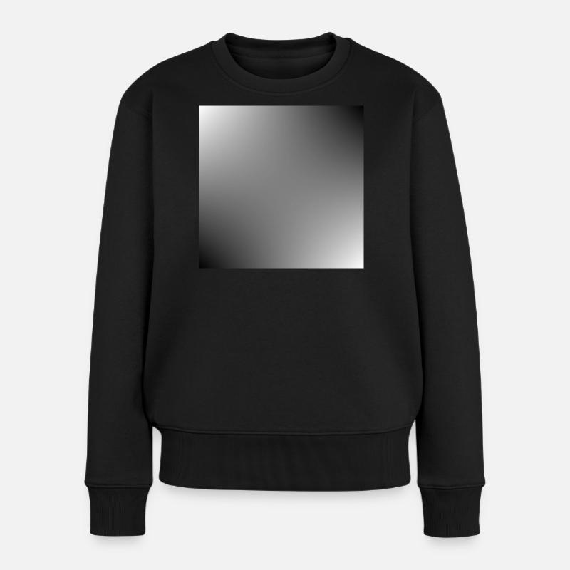 Modèle de texture de fond gris Personnaliser - Pull Premium bio Femme - noir