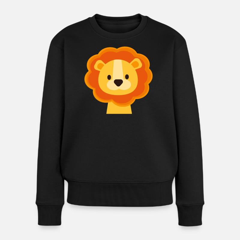 Bébé Lion - Pull Premium bio Femme - noir