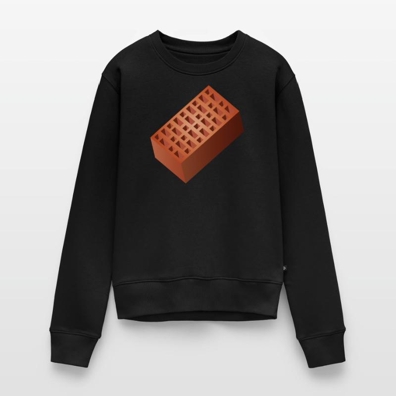 Brick Wall Bricks Bricks for Wall Construction Women's Premium Organic Jumper