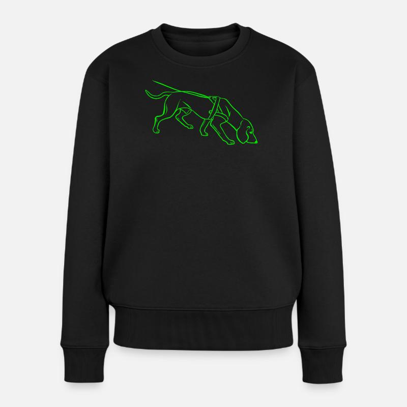 Rechercher - Pull Premium bio Femme - noir