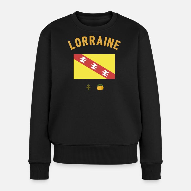 Lorraine - Pull Premium bio Femme - noir