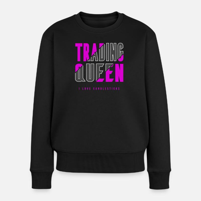 Reine du commerce - Pull Premium bio Femme - noir