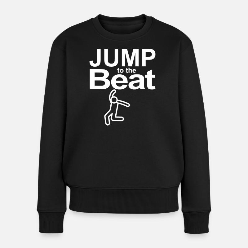 Sautez au rythme - Pull Premium bio Femme - noir
