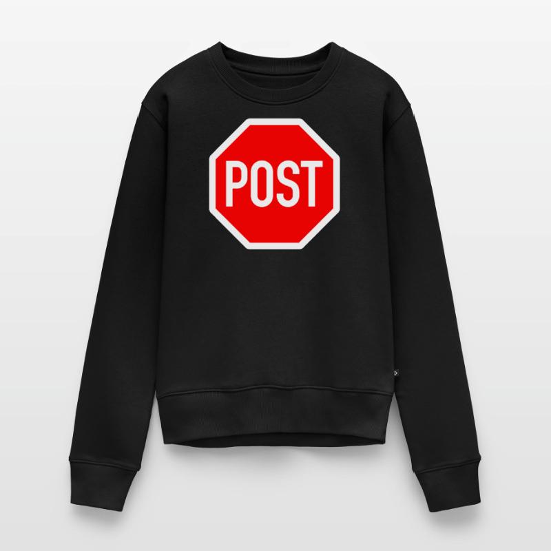 post oder stop? Frauen Premium Bio Pullover