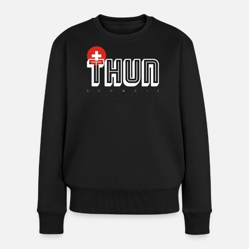 Thun - Frauen Premium Bio Pullover - Schwarz