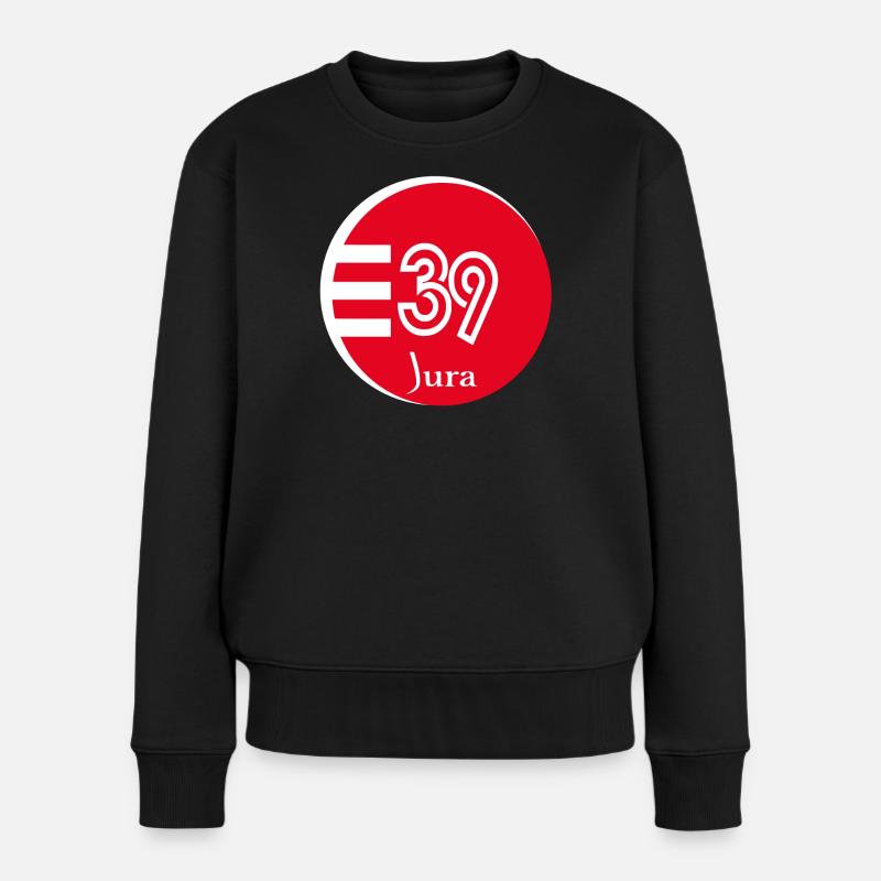 Jura - Frauen Premium Bio Pullover - Schwarz