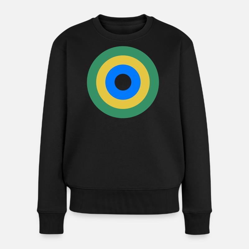 Evil-Eye Focus - Women's Premium Organic Jumper - black