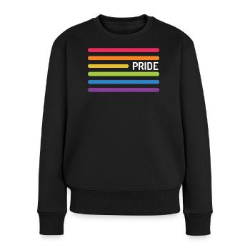 LGBT Pride Month - Pride! - Women's Premium Organic Jumper - black - Front - Julia (174cm)