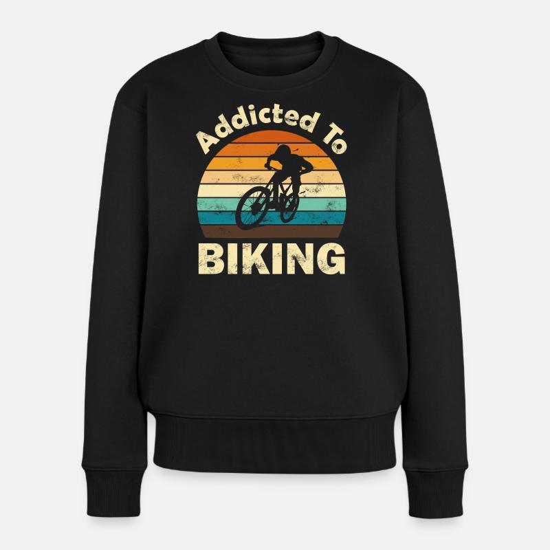 VTT Fahrrad - Pull Premium bio Femme - noir