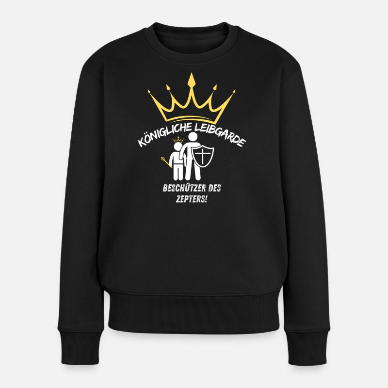 Junggesellenabschied - Frauen Premium Bio Pullover - Schwarz