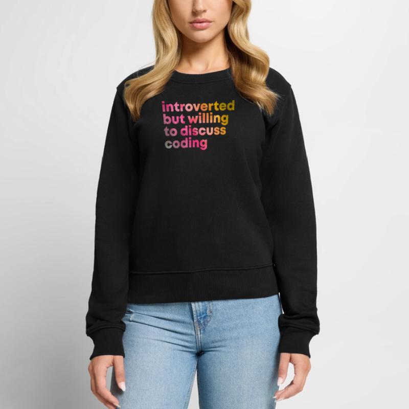 Codage Codage Codage Pull Premium bio Femme