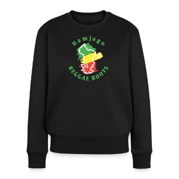 Mayotte_54 - Women's Premium Organic Jumper - black - Front - Julia (174cm)