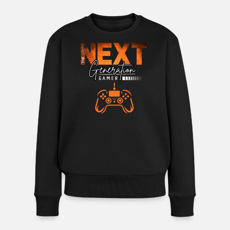 Next Generation Gamer Tee - Women's Premium Organic Jumper - black