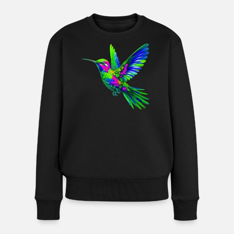 Colibri - Pull Premium bio Femme - noir