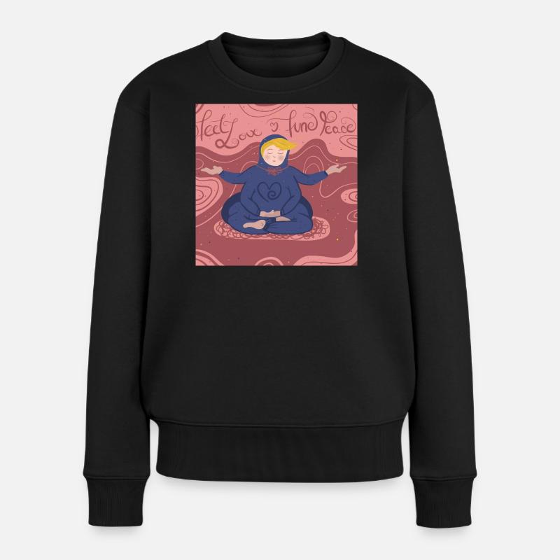 Ressentez l’amour - Pull Premium bio Femme - noir
