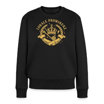 Local celebrities - Women's Premium Organic Jumper - black - Front - Julia (174cm)