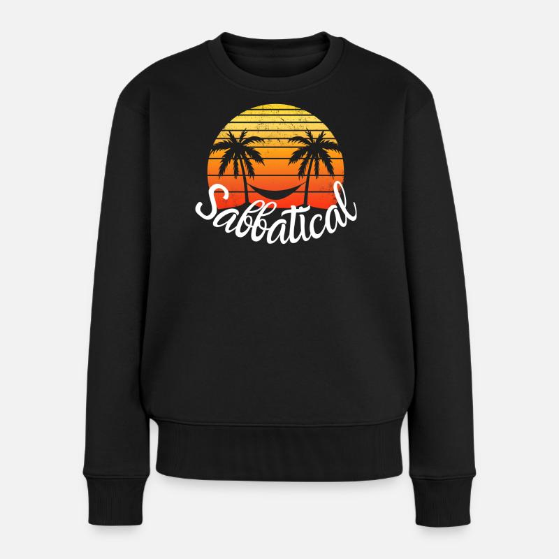 Sabbatique - Pull Premium bio Femme - noir