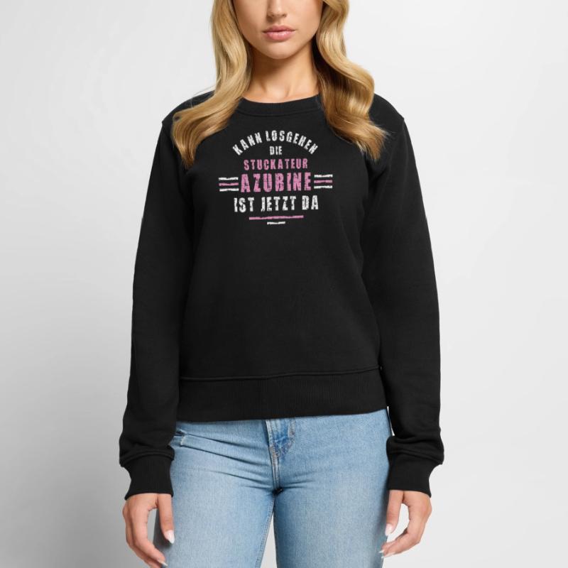 Plasterer apprentice training apprenticeship plasterer Women's Premium Organic Jumper
