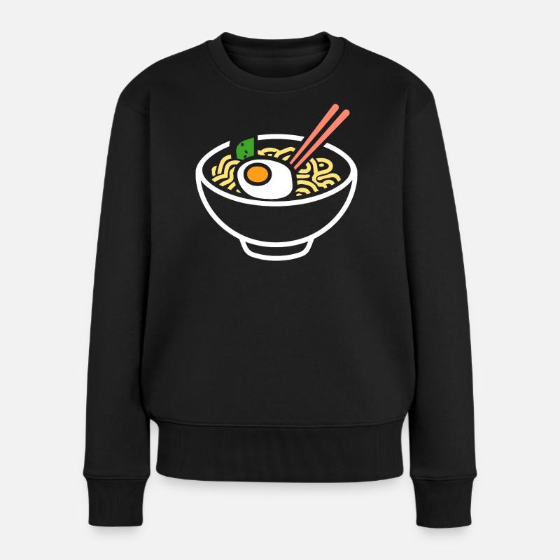 Ramen - Women's Premium Organic Jumper - black