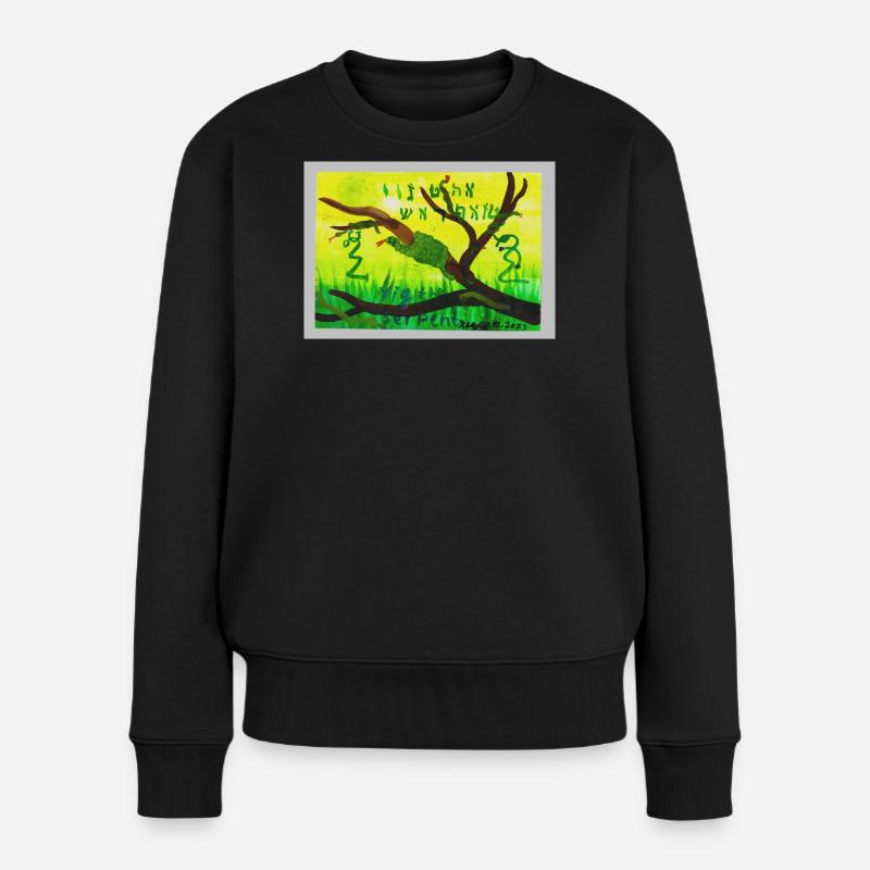 A5_Yig_Portrait - Pull Premium bio Femme - noir