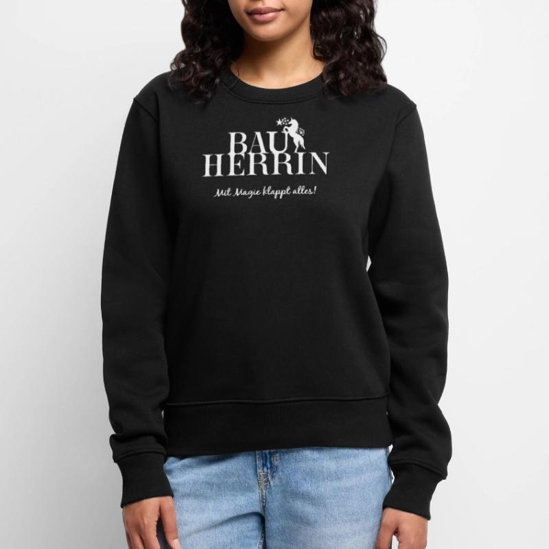 Constructeur Construction de maison Propriétaire Achat de maison Constructeur Pull Premium bio Femme
