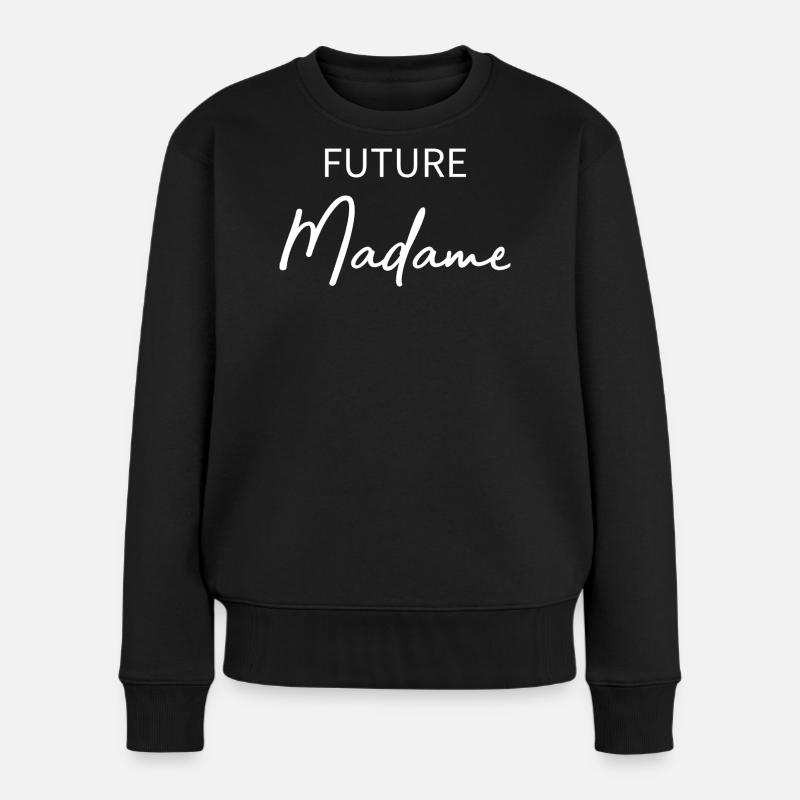 Futur Madame - Pull Premium bio Femme - noir