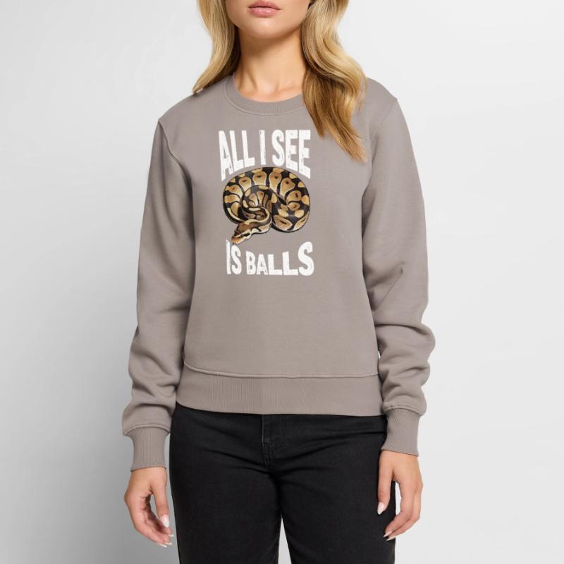 Python roi Serpents Amateurs de terrarium Python Pull Premium bio Femme