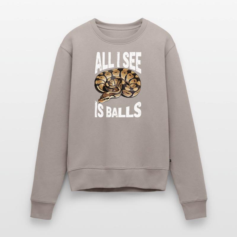 Python roi Serpents Amateurs de terrarium Python Pull Premium bio Femme