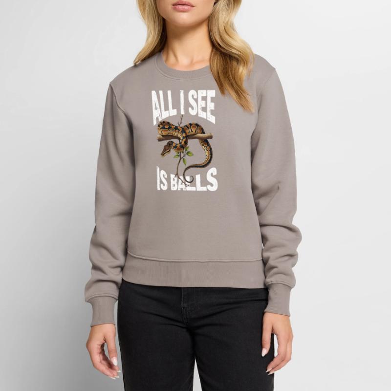 Python roi Serpents Amateurs de terrarium Python Pull Premium bio Femme