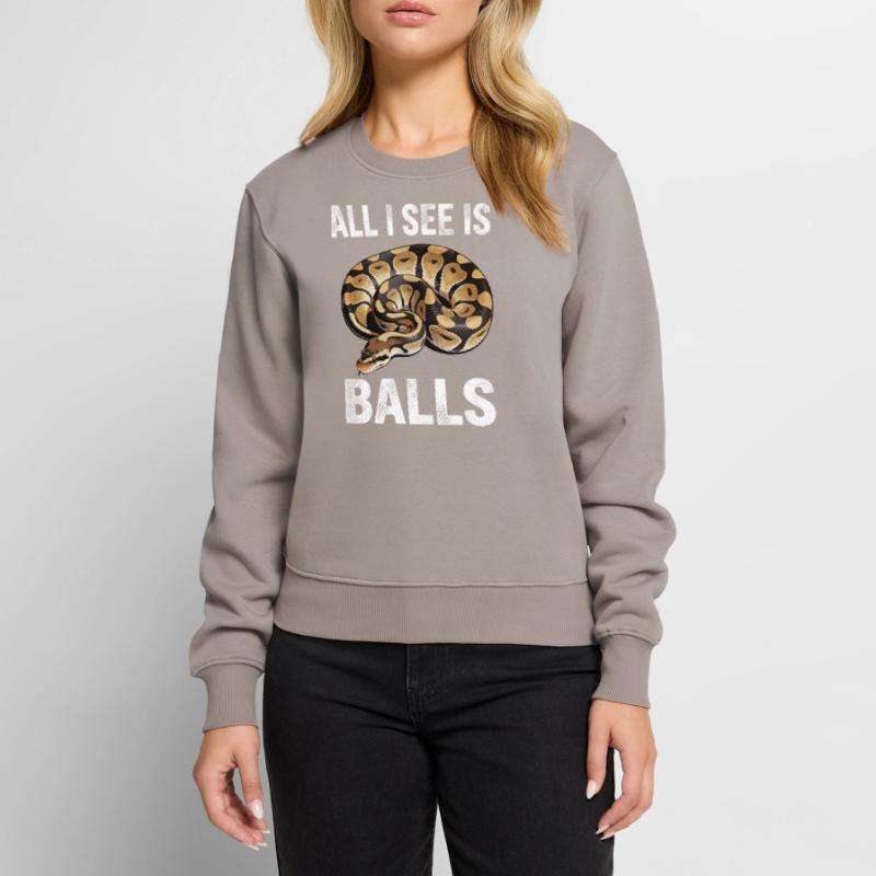 Python roi Serpents Amateurs de terrarium Python Pull Premium bio Femme