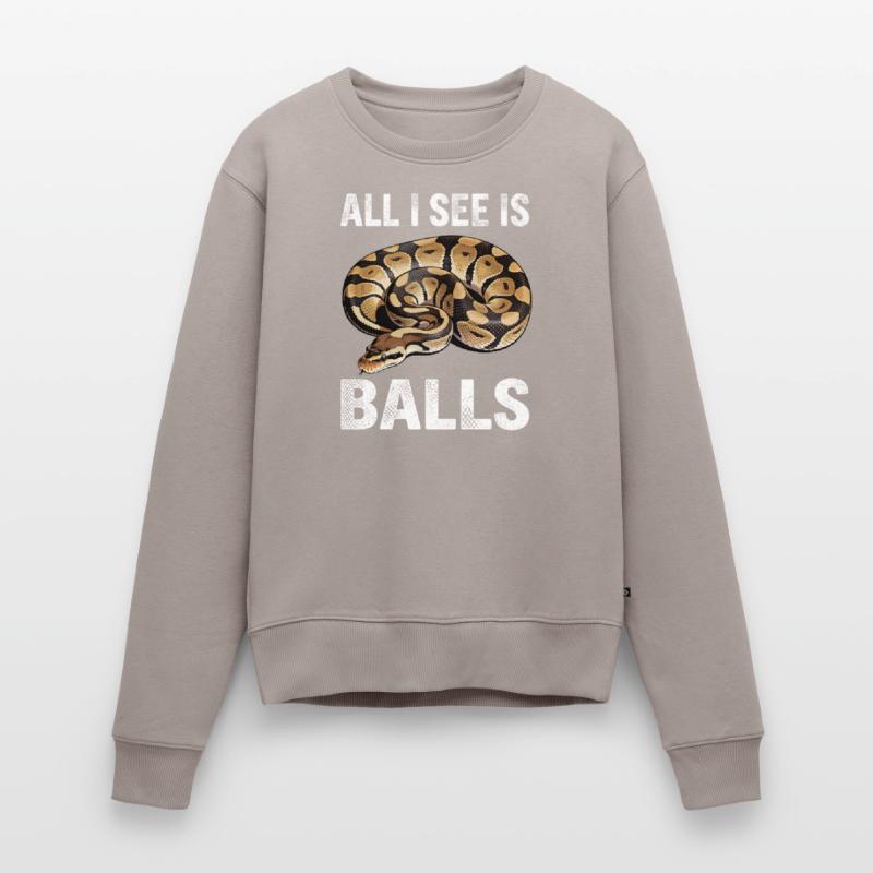 Python roi Serpents Amateurs de terrarium Python Pull Premium bio Femme