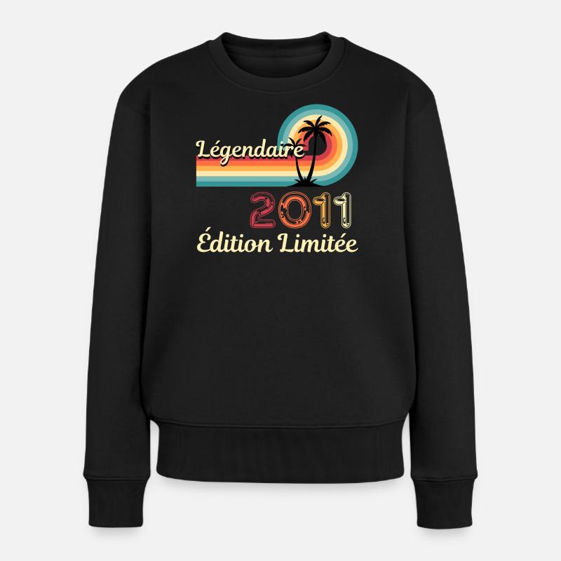 Legendary 2011, Limited Edition - Frauen Premium Bio Pullover - Schwarz