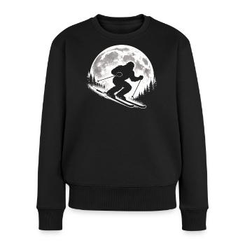 Bigfoot Skiing - Women's Premium Organic Jumper - black - Front - Julia (174cm)