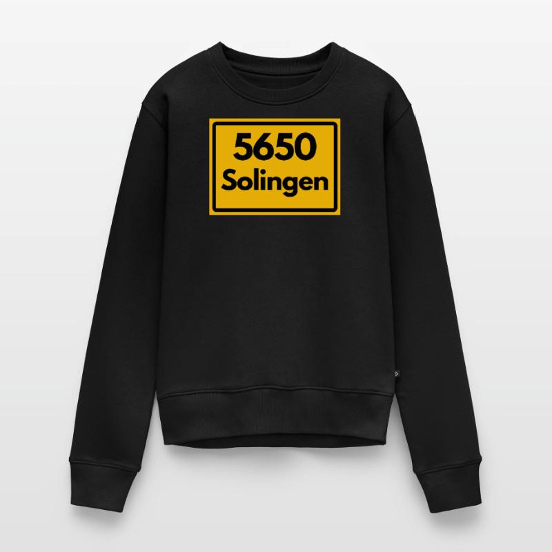 OLD POSTCODE POSTCODE RETRO 5650 SOLINGEN Women's Premium Organic Jumper