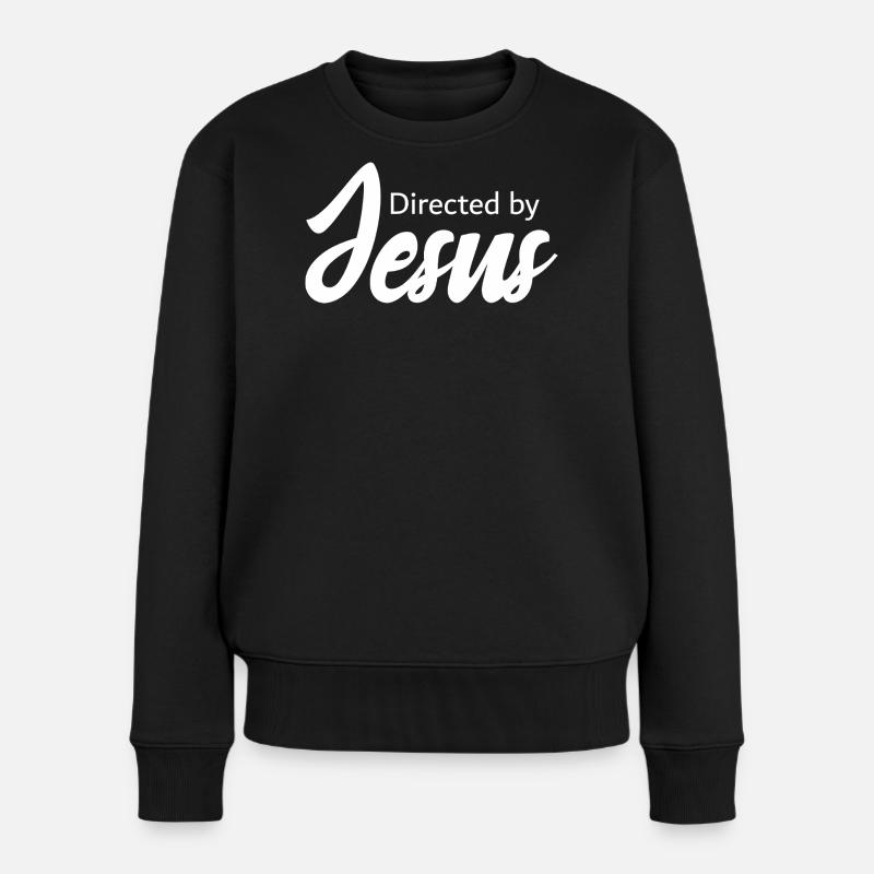 Regie_Jesus Déclaration - Pull Premium bio Femme - noir