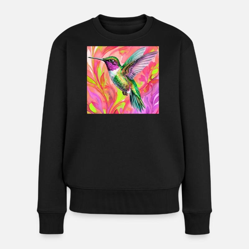 colibri - Pull Premium bio Femme - noir