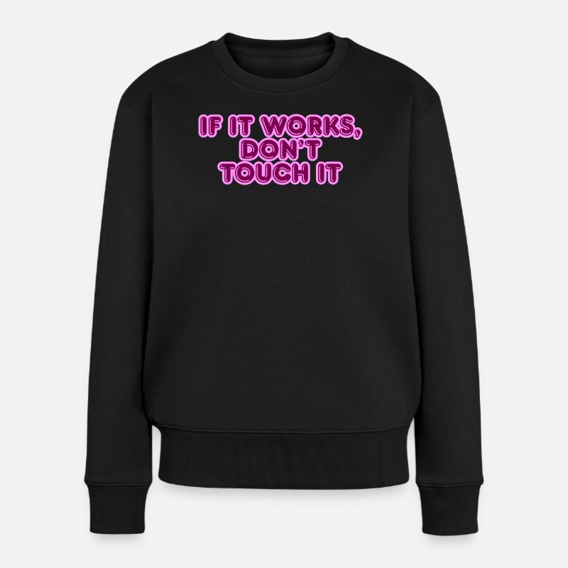 Si ça marche, c’est en disant - Pull Premium bio Femme - noir