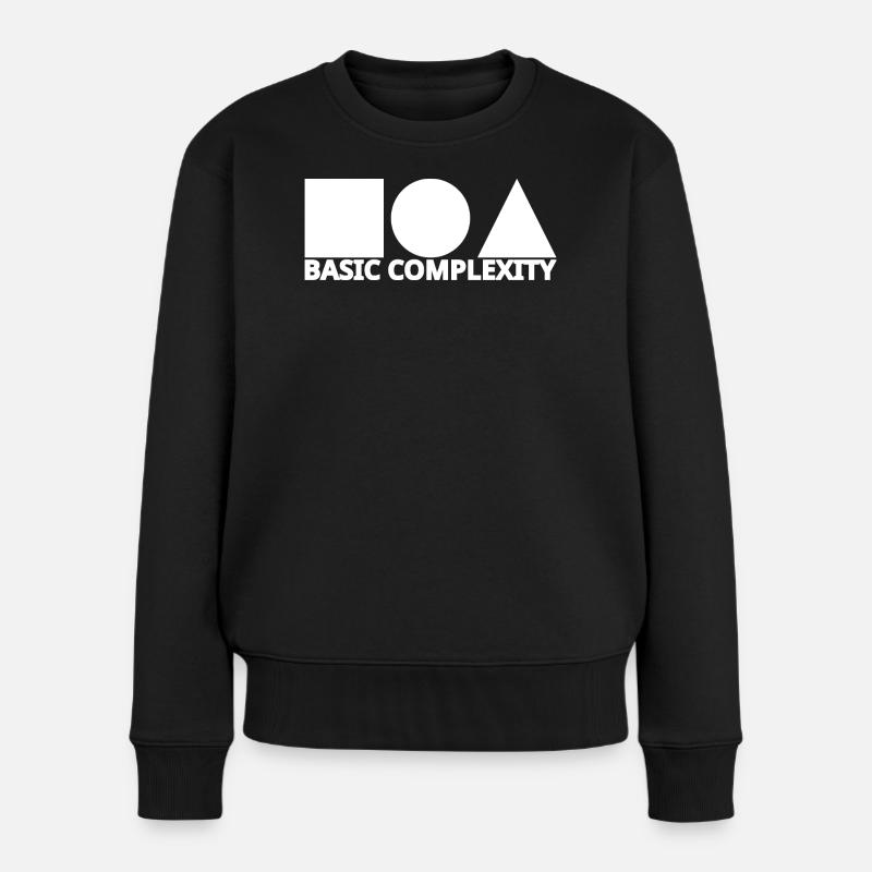 Complexité basique - Pull Premium bio Femme - noir