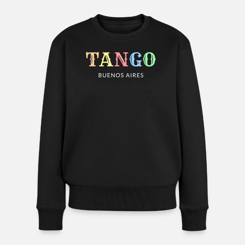 Tango Buenos Aires - Pull Premium bio Femme - noir