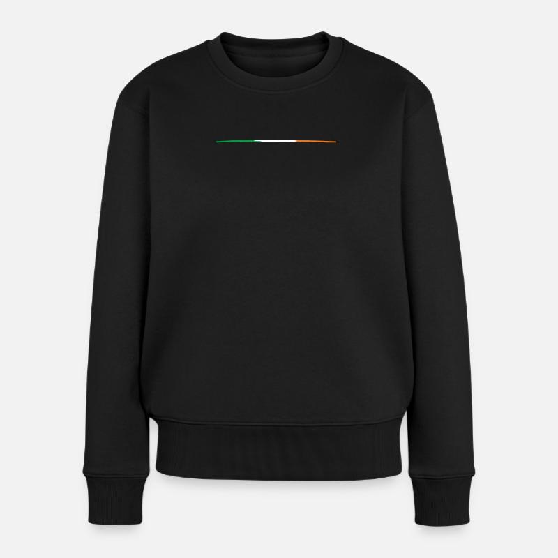 tricolore IRL - Pull Premium bio Femme - noir