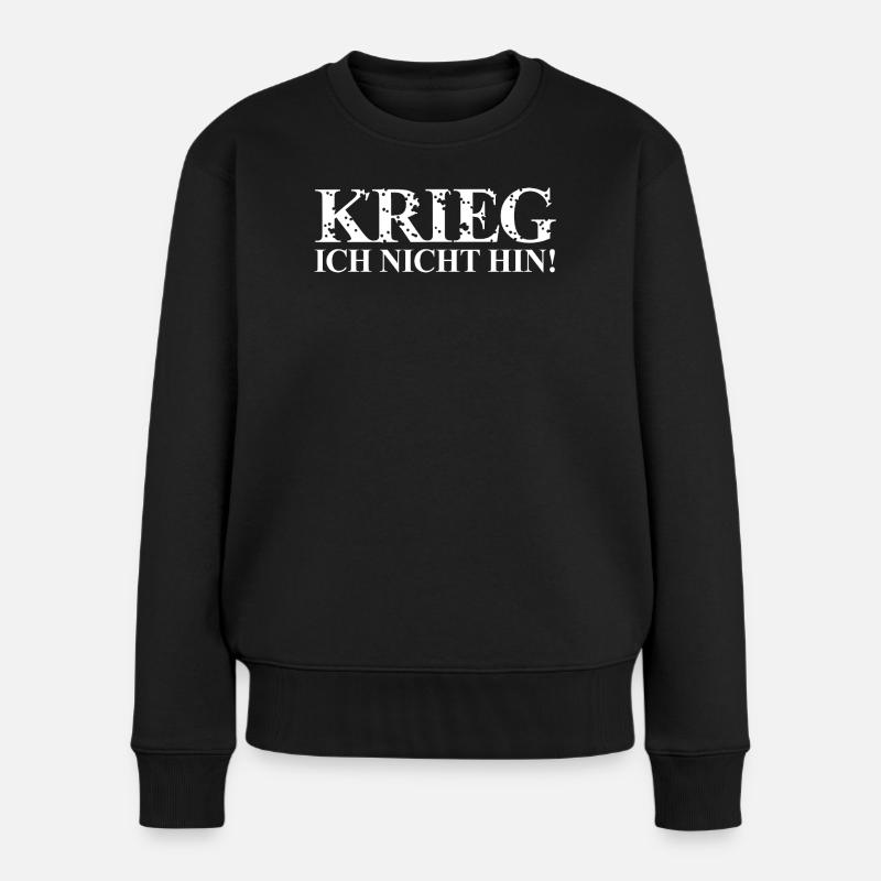 Je peux pas! - Pull Premium bio Femme - noir