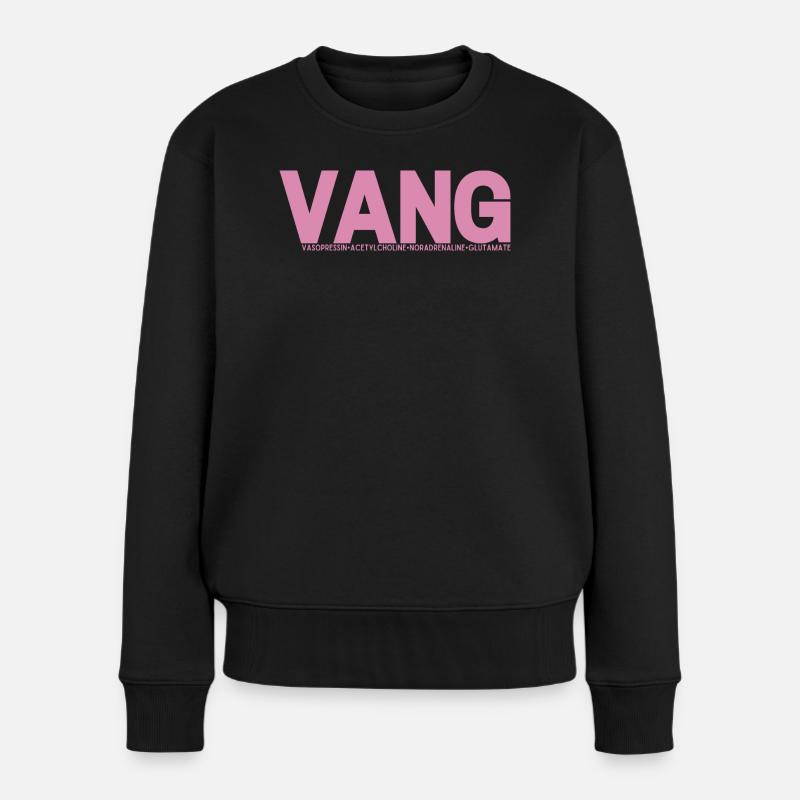 VANG - Women's Premium Organic Jumper - black
