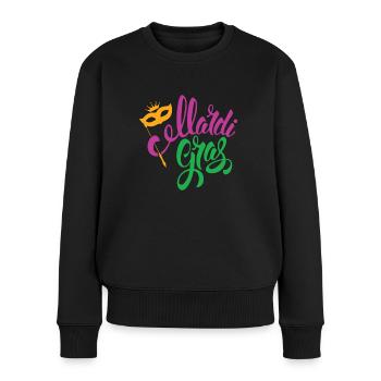 Drôle de char de carnaval pour les fans de carnaval - Pull Premium bio Femme - noir - Devant - Julia (174cm)