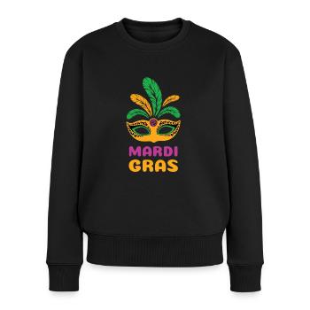 Carnaval amusant pour tous les fans de carnaval - Pull Premium bio Femme - noir - Devant - Julia (174cm)