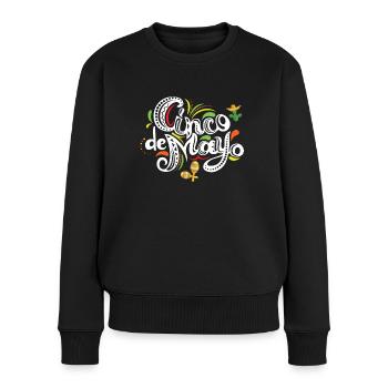 Cinco de Mayo for Mexicans - Women's Premium Organic Jumper - black - Front - Julia (174cm)