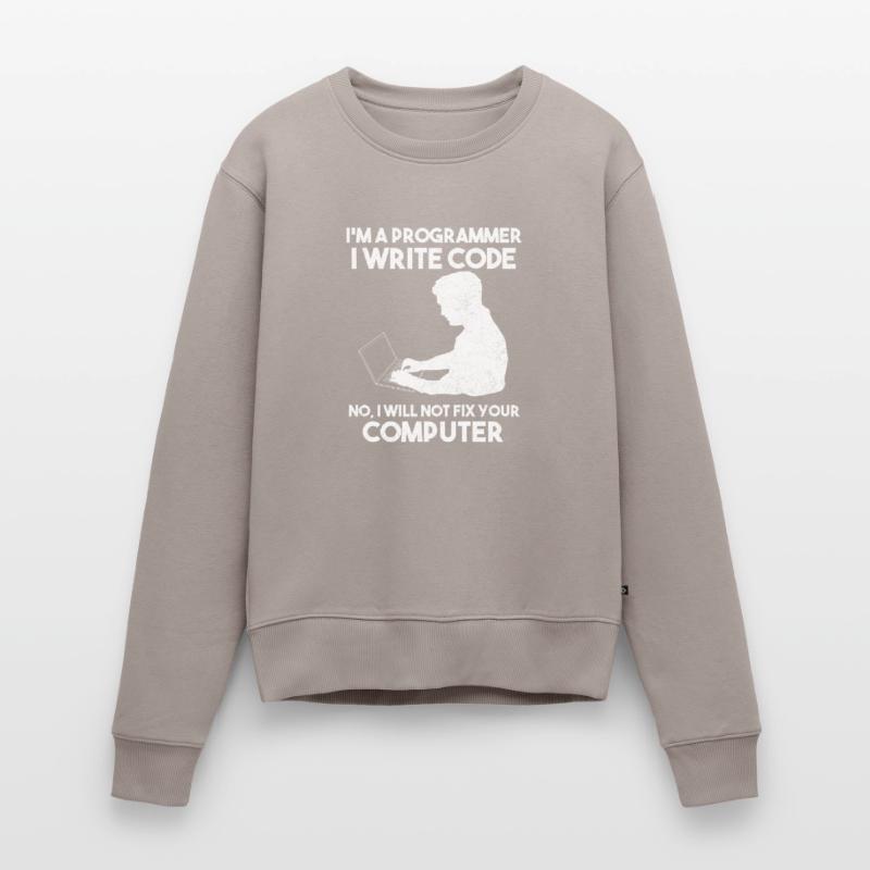 Programming Humor Software Developer Women's Premium Organic Jumper
