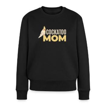 Cockatoo mother For all cockatoo fans. - Women's Premium Organic Jumper - black - Front - Julia (174cm)