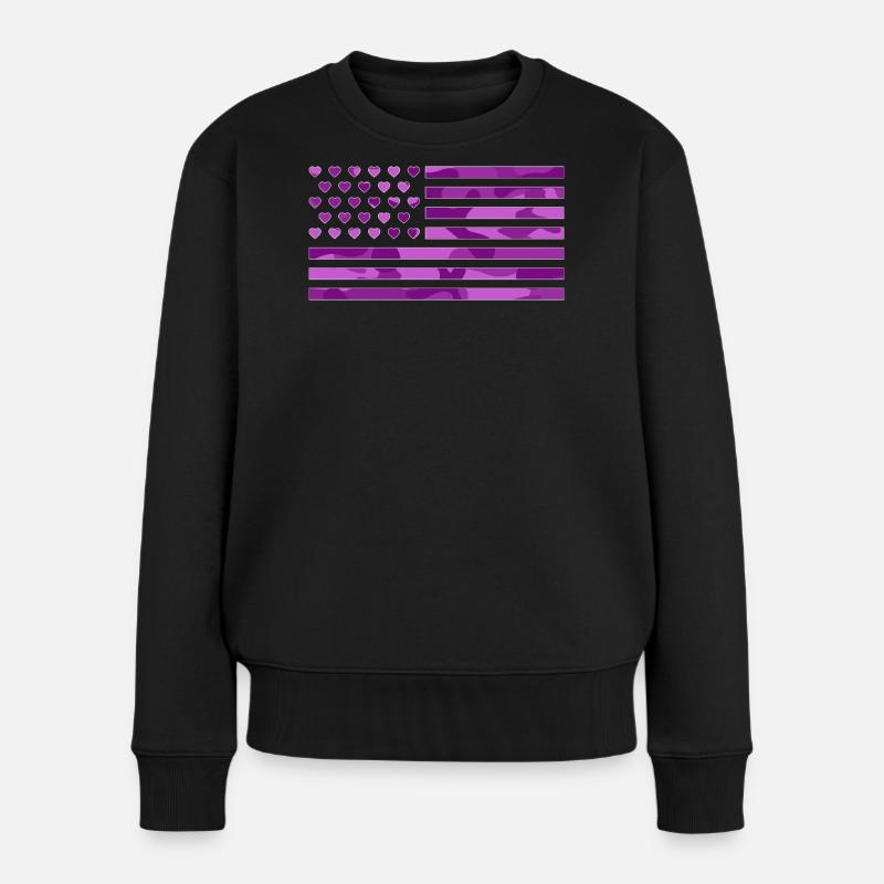 lovearmy - Pull Premium bio Femme - noir