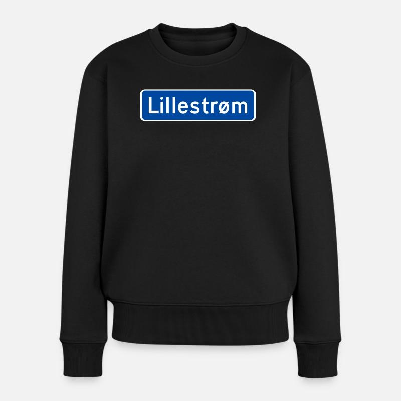 Lilleström - Pull Premium bio Femme - noir